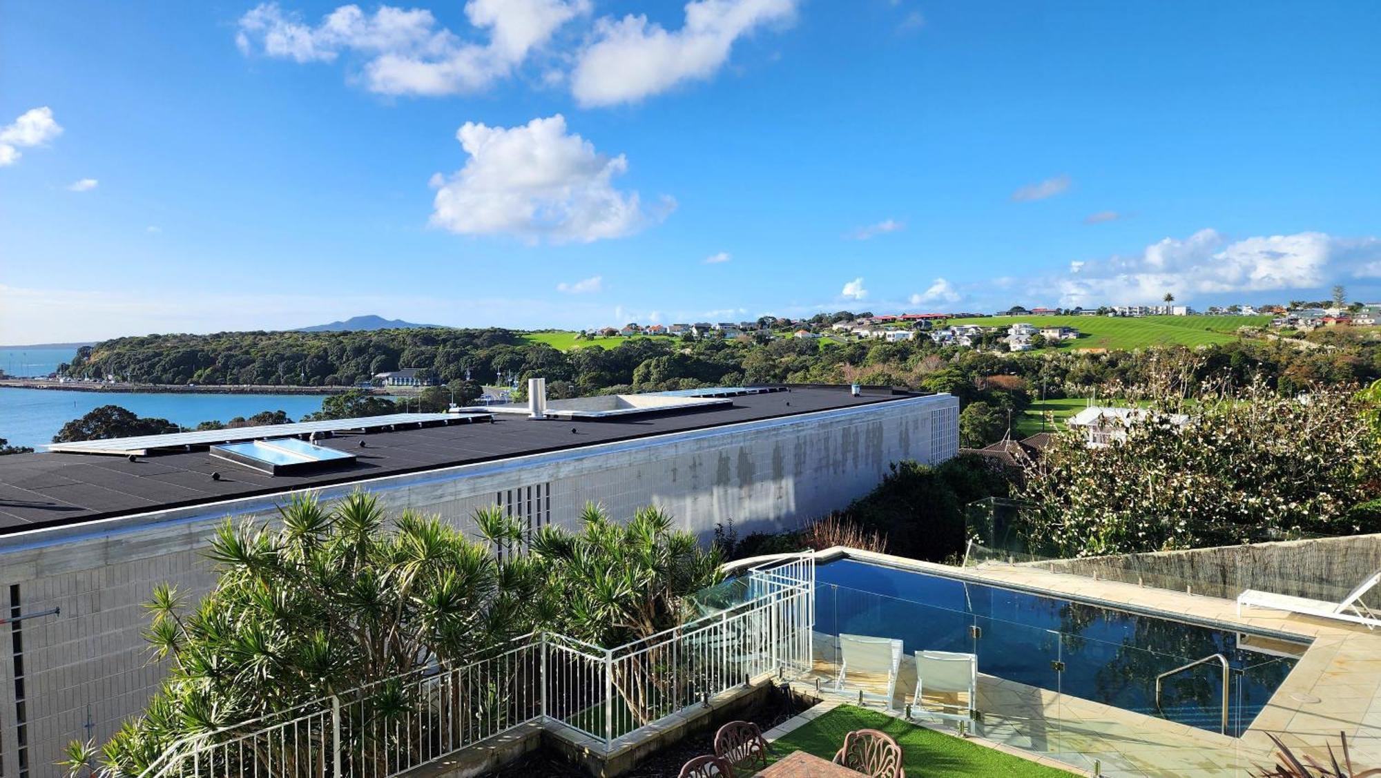 Vila Orakei Grandeur Mansion With Sea Views & Pool Auckland Exteriér fotografie