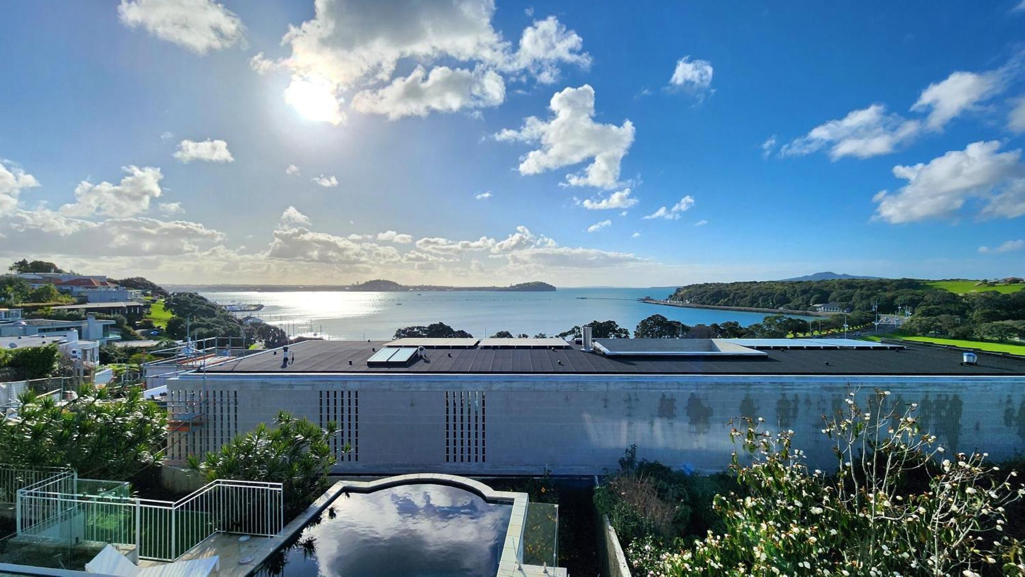 Vila Orakei Grandeur Mansion With Sea Views & Pool Auckland Exteriér fotografie