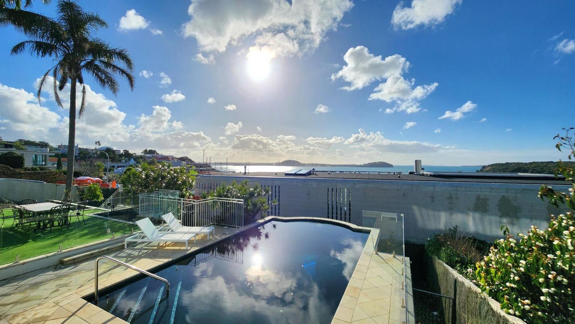 Vila Orakei Grandeur Mansion With Sea Views & Pool Auckland Exteriér fotografie