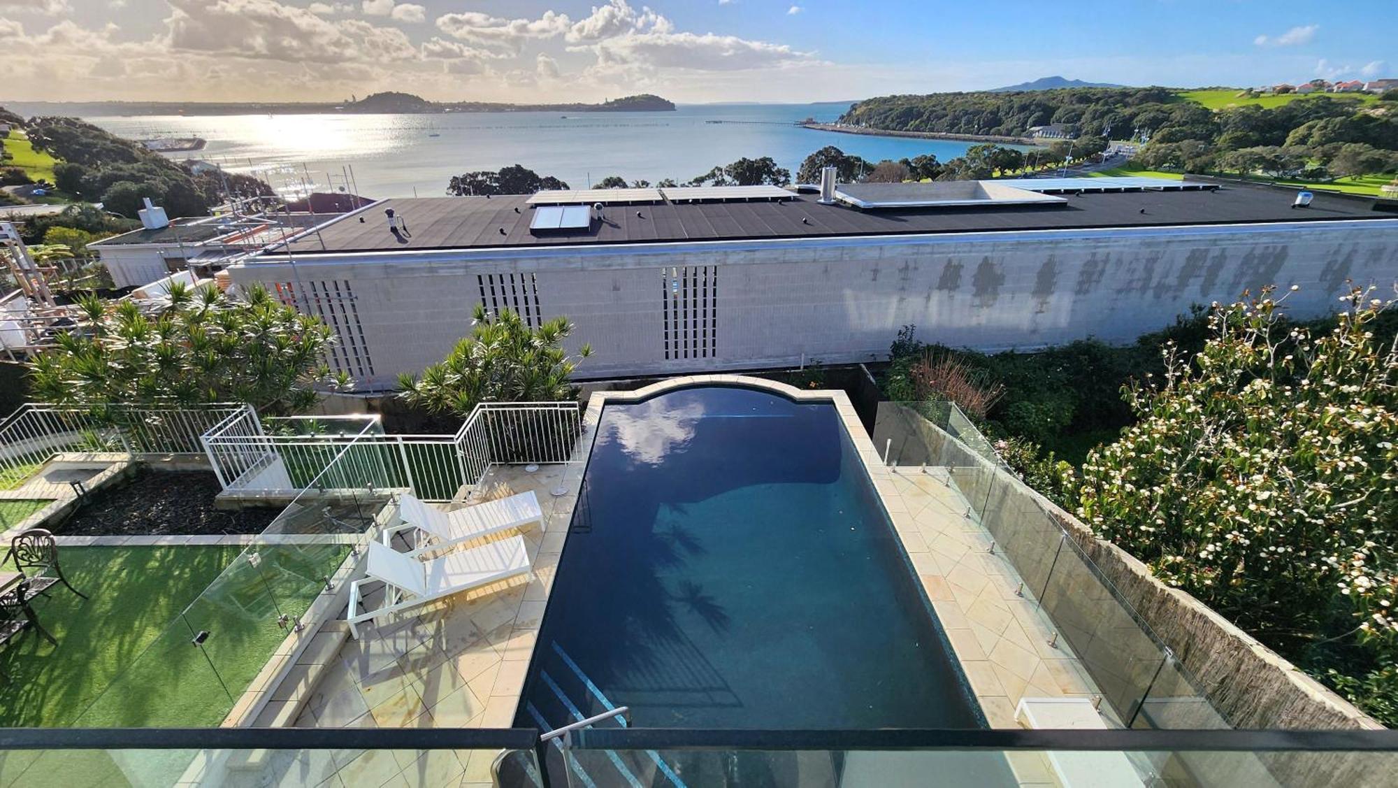 Vila Orakei Grandeur Mansion With Sea Views & Pool Auckland Exteriér fotografie