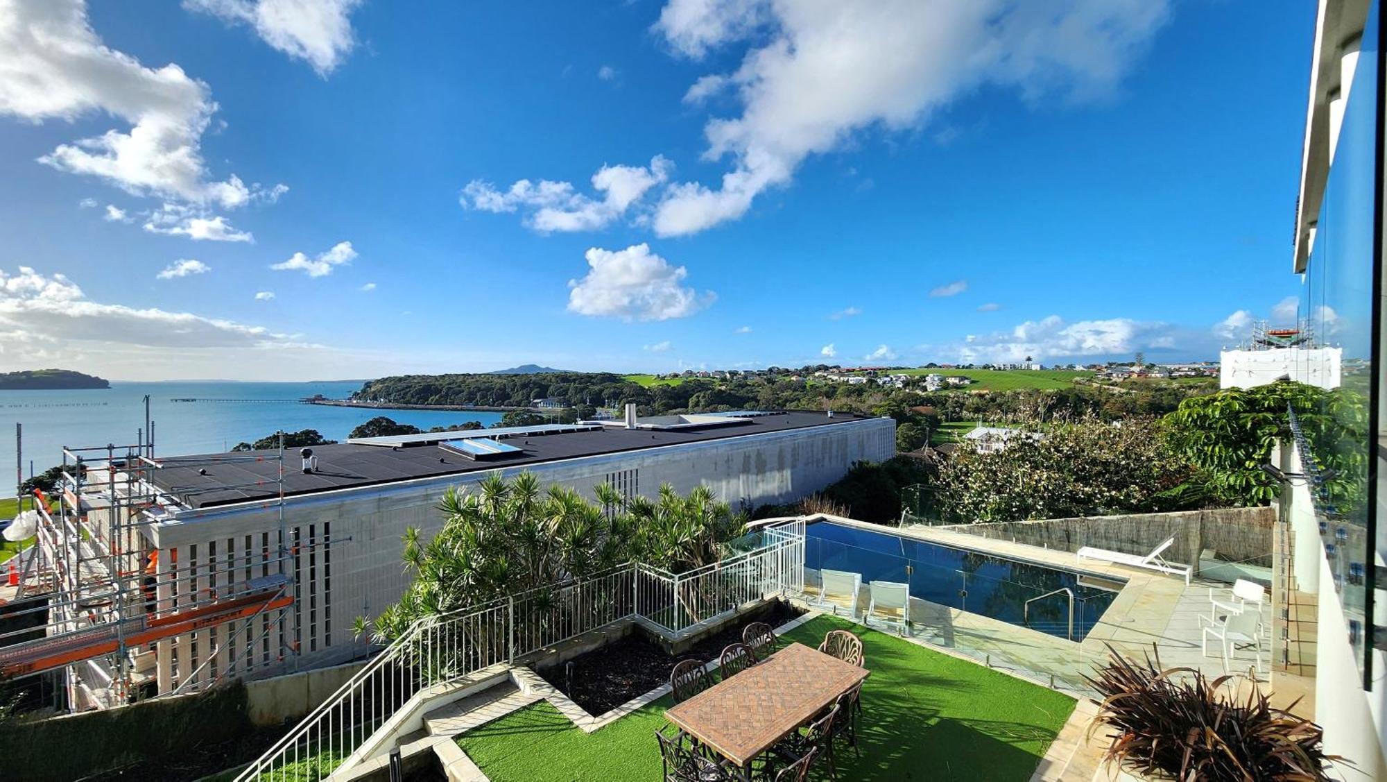 Vila Orakei Grandeur Mansion With Sea Views & Pool Auckland Exteriér fotografie